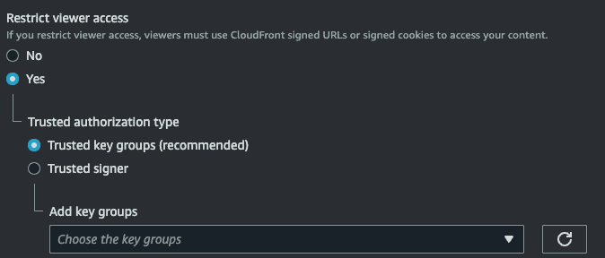 cloudfront restrict access only to authorized users